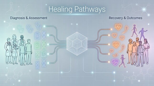 Healing Pathways base on  diagnosis and assessment recovery and outcomes.