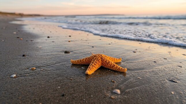 starfish on the beach