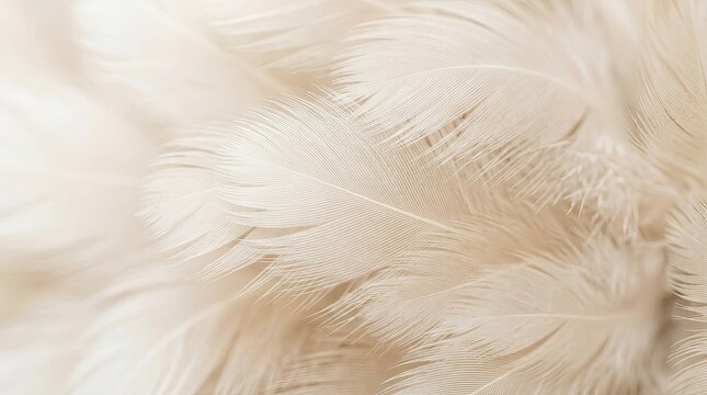 white feather on a black background