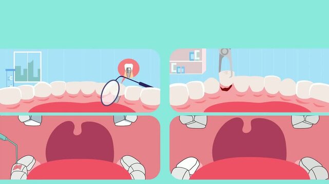 Dentist motion graphic