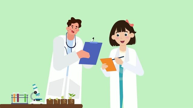 Doctors, Analysts, Motion Graphics
