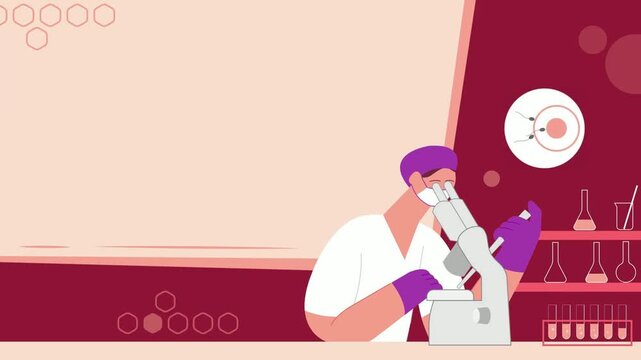 Medical Laboratory Technician (Motion Graphics Animation)