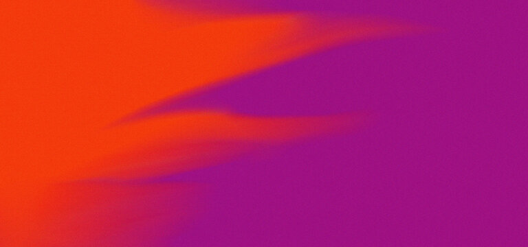 Abstract thermal gradient with orange to purple hue shift, digital sensor heatmap visualization