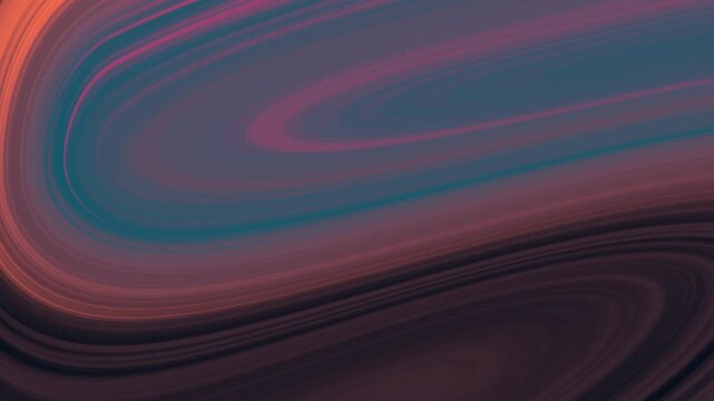 Abstract dark fluid marble background with smooth swirling dark teal, muted purple waves and coral orange accent for luxury cover design and tech UI backdrop
