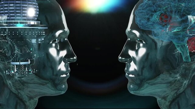 Man 3D head 