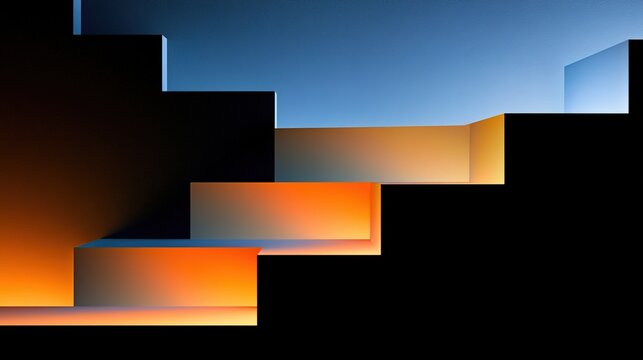 motivational. Abstract gradient transitioning from dark to light, symbolizing personal growth and inspiration. wellbeing guides.