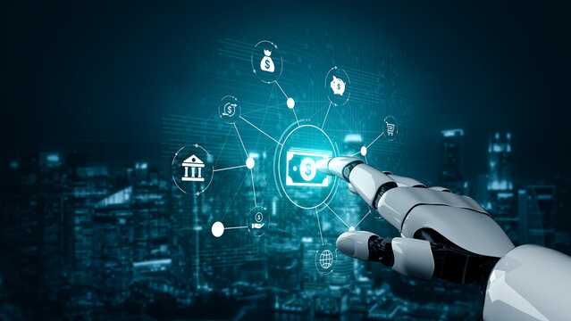 An AI assistant manages a fintech platform for digital banking. This smart system facilitates secure global payments and optimizes online financial transactions for users. Fermion