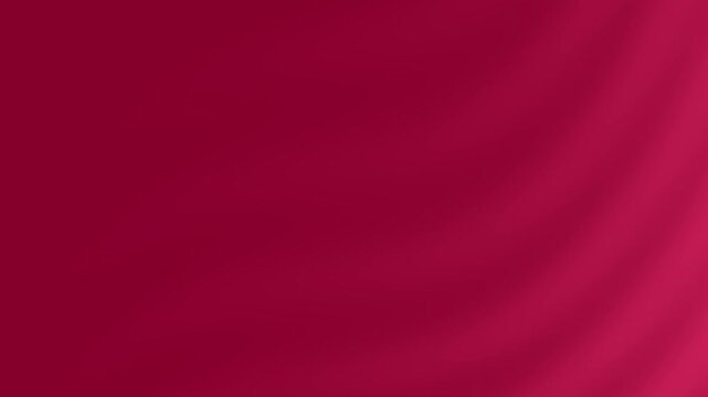 Smooth dark magenta velvet fabric folds with monochromatic background. Suitable for luxury fashion or interior design concepts. Texture concept.
