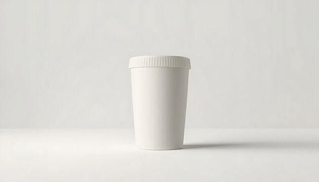 white plastic bottle