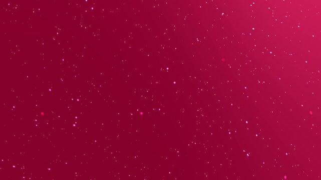 maroon background gradient featuring Glowing white light specks motion on vibrant magenta pink gradient background. Suitable for technology, science, abstract, futuristic design projects.
