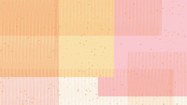 Geometric pastel paper texture with gold 4K
