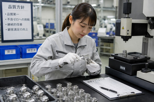 品質管理・製造業・検品・寸法検査	
