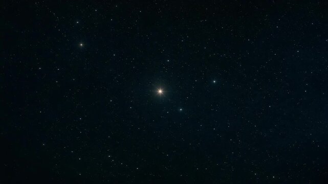 A clear night sky filled with numerous bright stars and distant galaxies