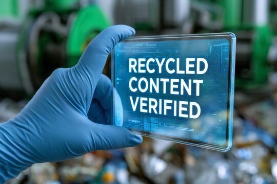 Recycled Content Verified in Modern Recycling Plant
