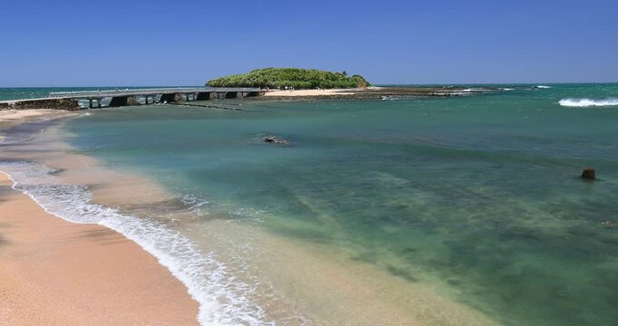 青島と鬼の洗濯岩