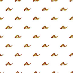 Fototapeta premium Shofar ram horns creating a repeating pattern for jewish new year and holidays