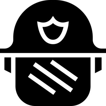 Police Helmet Icon
