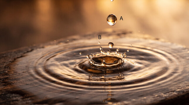 water drop splash