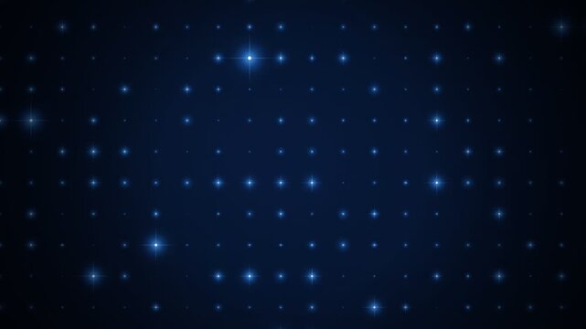 Stunning cosmic panorama featuring countless brilliant indigo stellar constellations shining brightly across the dark infinite expanse of the universe during a tranquil interstellar journey