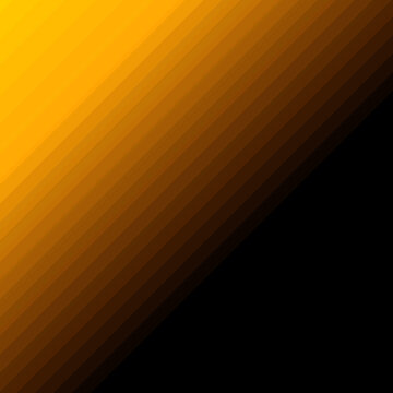 Abstract Golden Yellow to Black Diagonal Stepped Gradient Backgr
