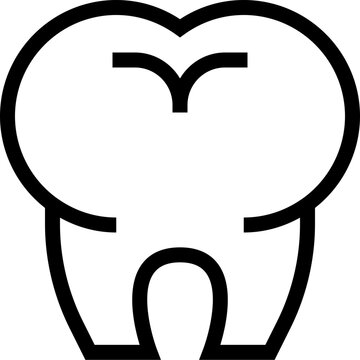 Tooth Outline Icon
