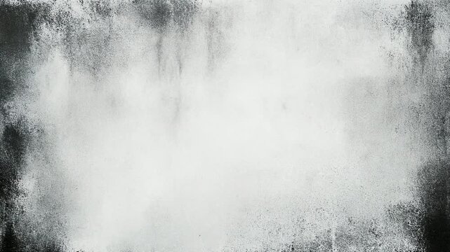 白と黒が滲むグランジ調の陰影