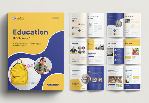 Education Brochure Template