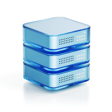 Database 3d icon