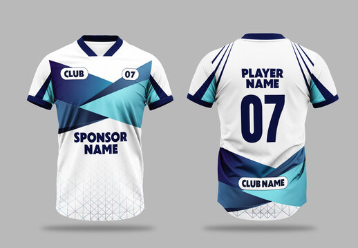 Custom Sports Jersey Design Template