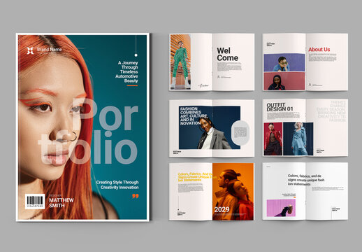 Modern Creative Portfolio Design Template