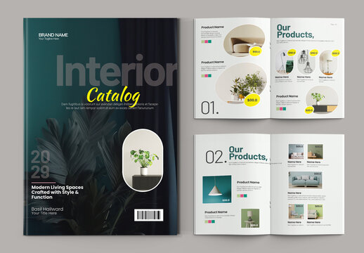 Product Catalog Brochure Template