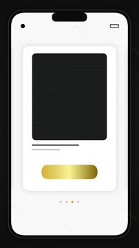 Luxury Mobile E Commerce Product Showcase Interface