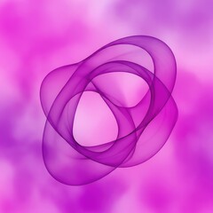 Vibrant magenta and violet hues blend seamlessly in this ethereal abstract composition, featuring soft gradients and flowing, organic shapes, smooth, creative, modern
