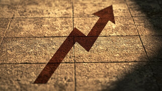 Graph Indicating Stock Market Decline with Nosediving Trend Line