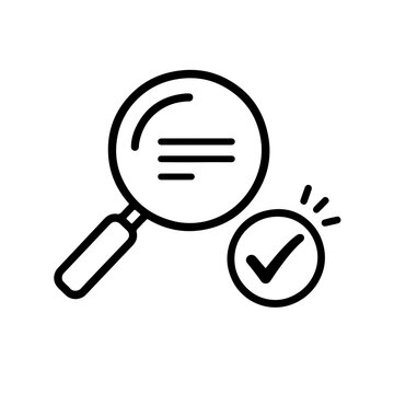 research icon business concept plan workflow vector
