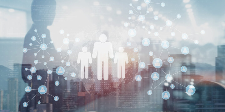Human Network Connectivity for Business Communication and Social Interaction