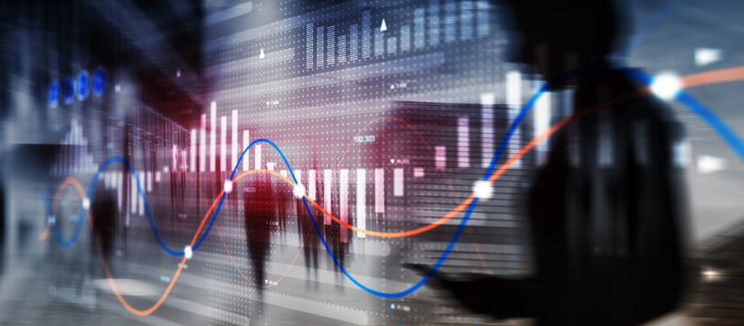 Financial Trading System for Market Analysis and Investment Strategy with Charts