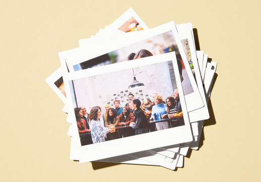 Polaroids Mockup
