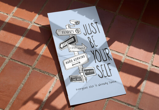 Open Vinyl Jacket Mockup