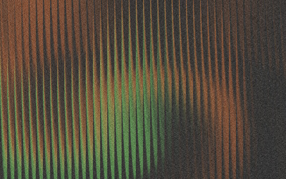 Abstract digital glitch pattern with vertical stripes isolated on white background