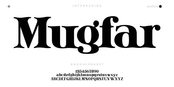 Elegant Serif Font for Luxury Fashion Branding and Editorial Typography
