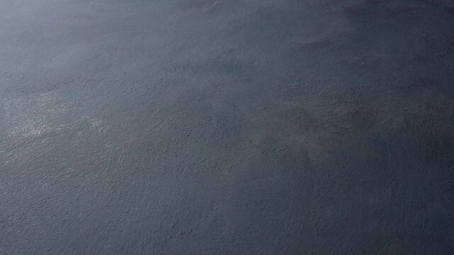 Dark Slate With Damp Sheen. Stormy Slate Area Emphasizing Somber Tones With Moist Reflective Accents