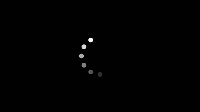 Loading animation green screen loading progress bar motion loading symbol