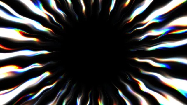 RGB Split Light Leak Prism Overlay Chromatic Aberration Loop