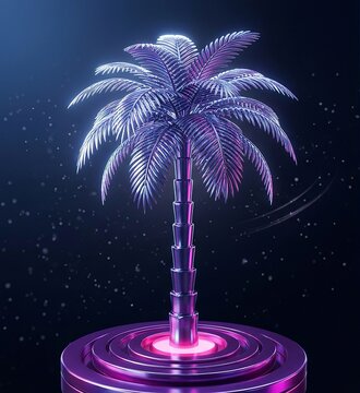 palm tree silhouette