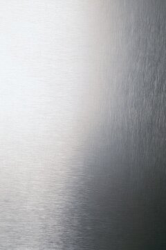 Silver Colored Brushed Metal Texture Elegant Premium Finish