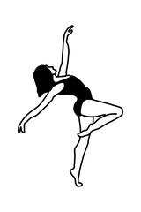 ballet dancer silhouette © Playful Creatives