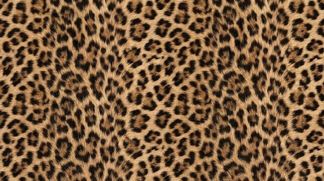 Continuous feline animal print motif featuring realistic spotted hide texture ideal for fashion textiles interior home decor furnishings soft goods graphic wallpapers and versatile printed
