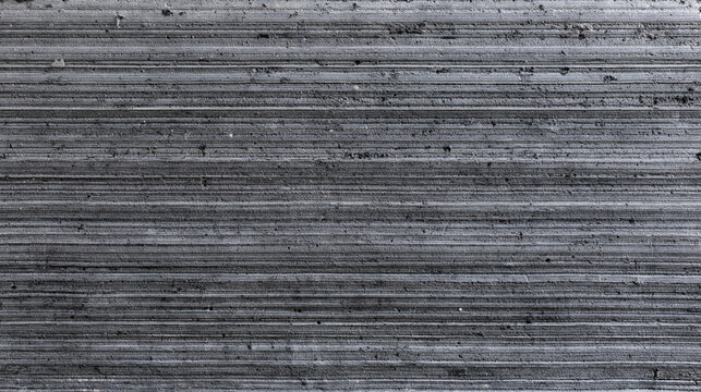 Brushed Metal Texture Background with Horizontal Scratches