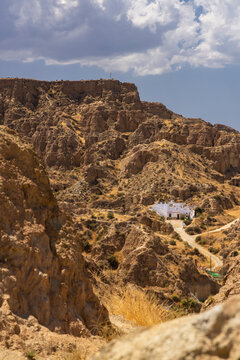 Guadix caves houses (Cuevas de Guadix), Guadix, Province of Granada, Andalusia, Spain